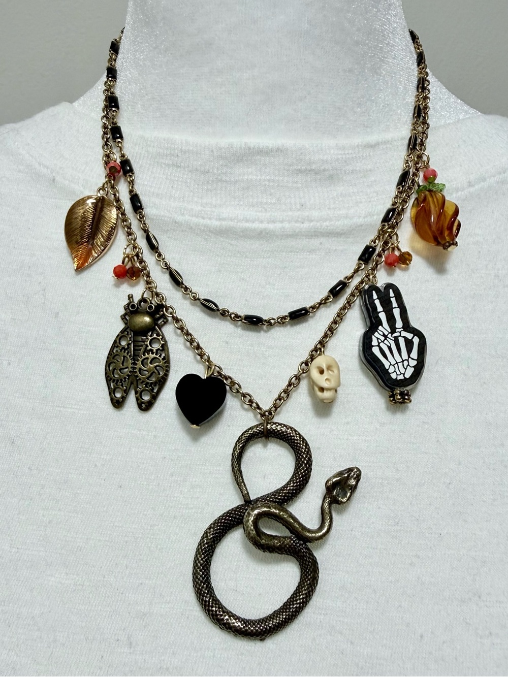 Spooky Charm Necklace #82